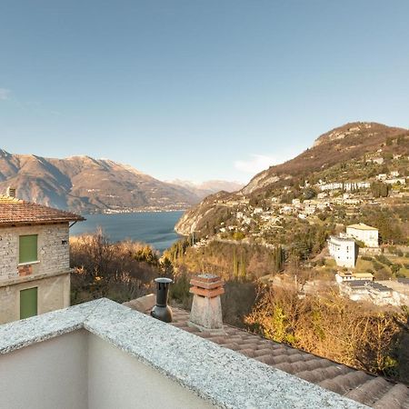 Mysa Properties - Casa Chicca, Flat With Lake View Terrace ペルレード エクステリア 写真
